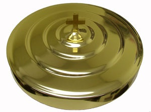 Artistic Brasstone Aluminum Communion Bread Plate Cover
