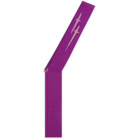 34/3278 PURPLE DEACON STOLE