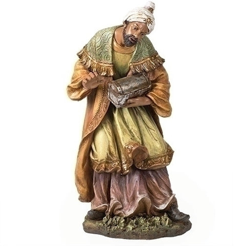 NATIVITY SET 39" SCALE HOLY FAMILY COLOR