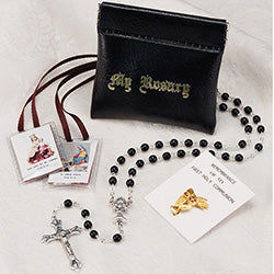 39-324-00  First Communion Deluxe Rosary Kit Boy
