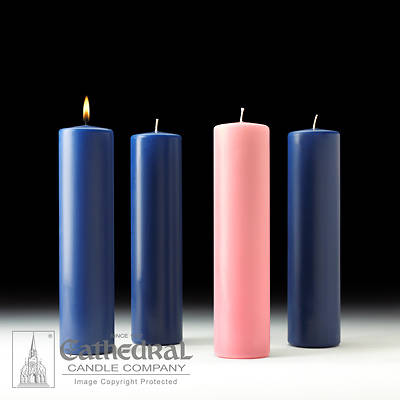 Church Advent 51% Beeswax  and Stearine Candle Set - Advent, Candles, Popular - Patrick Baker & Sons