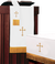 3pc Parament Set Black/White Crosses 11715 - Altar Linens, parament - Patrick Baker & Sons