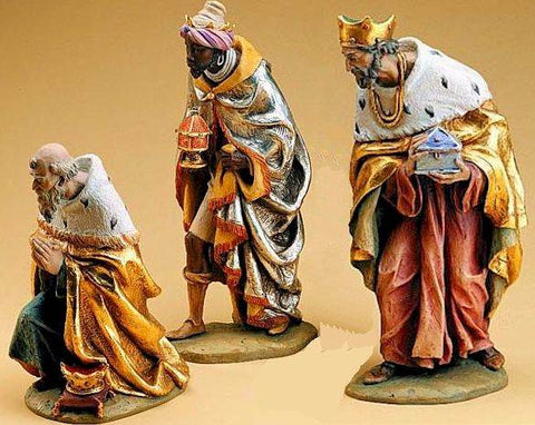 1950 Demetz Nativity Fiberglass