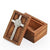 CONFIRMATION WOOD BOX WITH SILVER EMBLEM