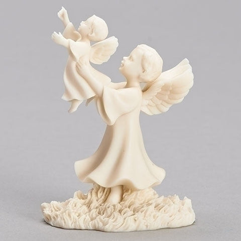 4"H COMFORT OF HEAVEN MEMORIAL FIGURE