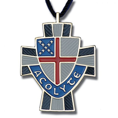 Episcopal Shield Acolyte Pendant