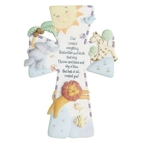 46547 god created 7" cross