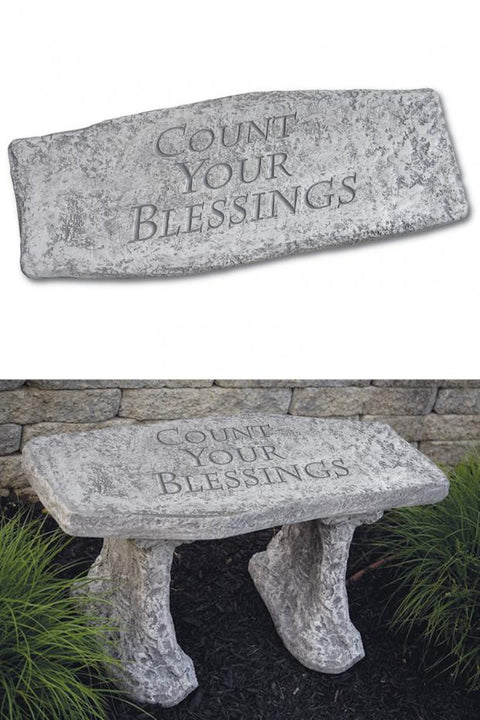 Bench - Count Your Blessings/Pick up only/Call to order 860-863-4037