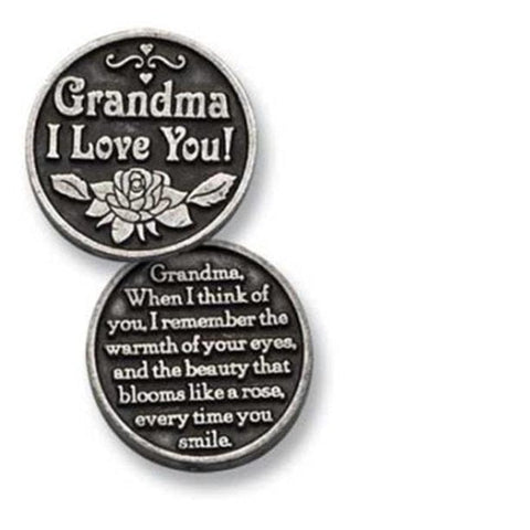 Grandma I Love You! Pocket Token