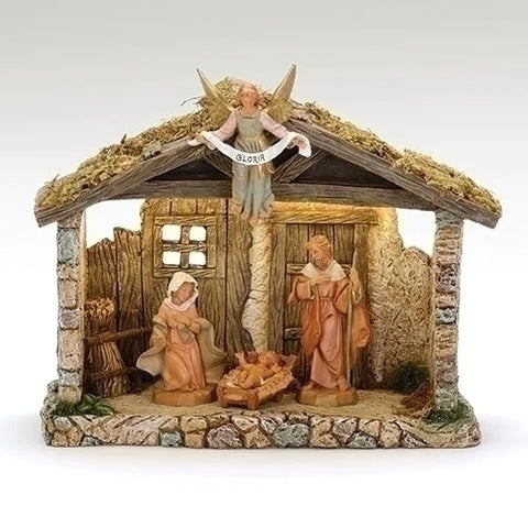 54458 	5" SCALE 4 FIGURE NATIVITY