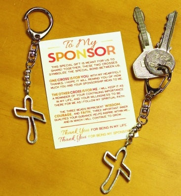 56801T CROSS KEY RING SPONOSR GIFT