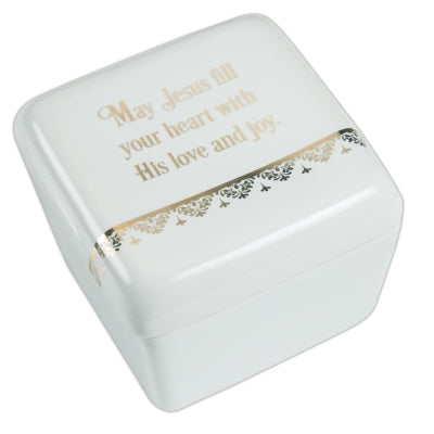 MAY JESUS FILL YOUR HEART KEEPSAKE BOX