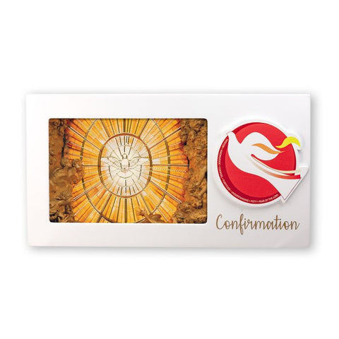5981  Confirmation 4x6 Photo Frame with 3D Dove & Gifts of Spirit