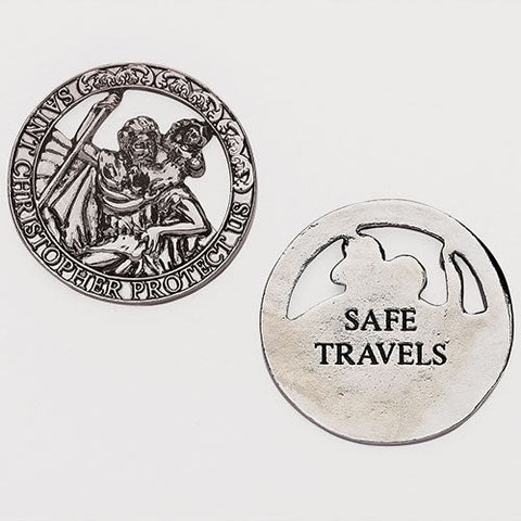 St Christopher Travel Token