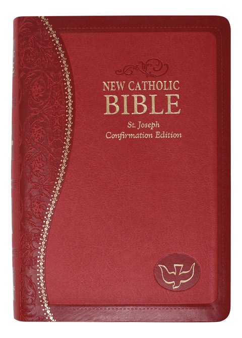 608/19C St. Joseph New Catholic Bible (Confirmation Edition)  Red Size: 5 1/2 x 8 1/8