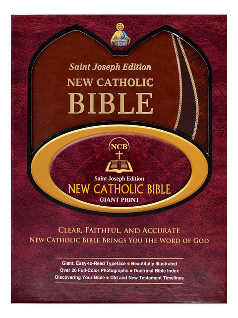 617/19BN St. Joseph New Catholic Bible (Giant Type)