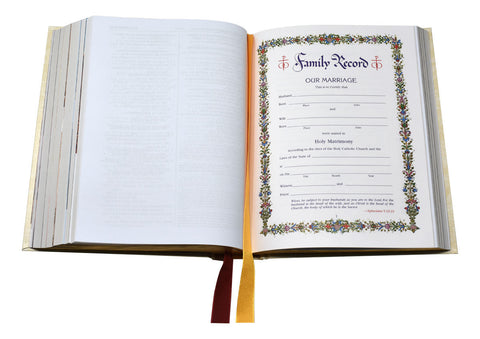 619/97 New Catholic Bible Family Edition Large Print
