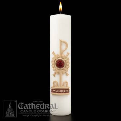 Holy Trinity SCULPTWAX Christ Candle - Candles - Patrick Baker & Sons