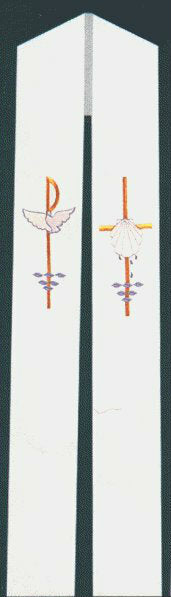 Baptism Stole 703 704 - Stole, Stoles - Patrick Baker & Sons
