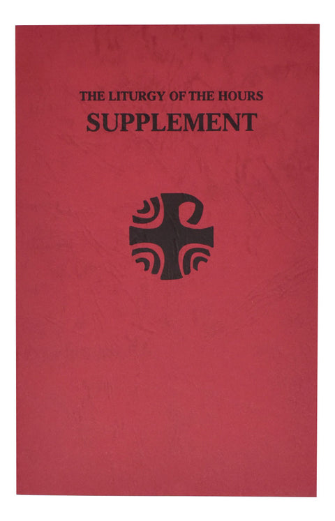 Liturgy Of The Hours (Large-Type Supplement)