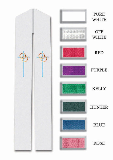 WEDDING STOLE - AVAILABLE IN PRIEST OR DEACON - Stole, Stoles - Patrick Baker & Sons
