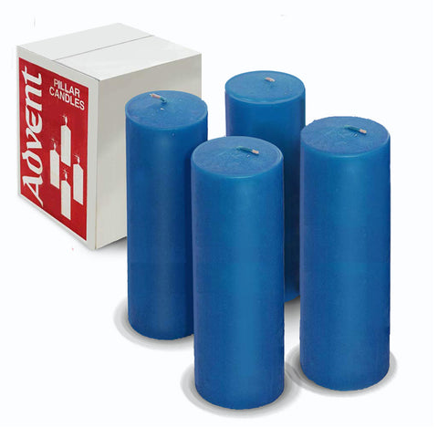 1155-04 STEARINE 4 BLUE 3 X 8