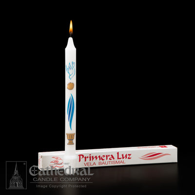 Primero Luz Bautismo Vela - Candles - Patrick Baker & Sons