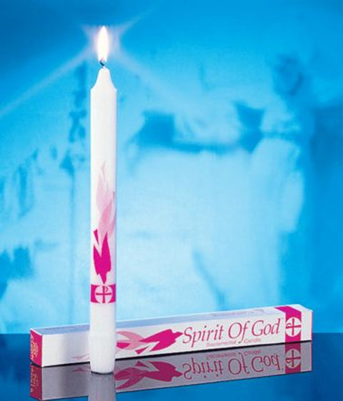Spirit Of God  Confirmation Candle