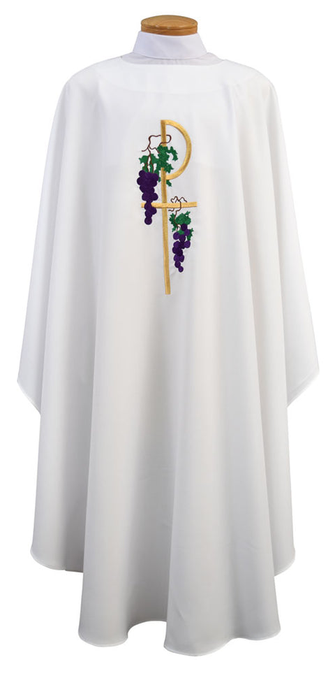 Chasuble Chi Rho and Grapes 845