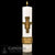Cross of St. Francis SCULPTWAX Christ Candle