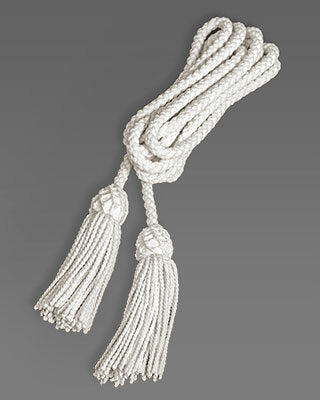 White Cotton Cinctures with Tassels, 84 - Albs - Patrick Baker & Sons