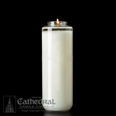 8 Day SacraLux Glass Sanctuary Light - Candles, On Sale - Patrick Baker & Sons