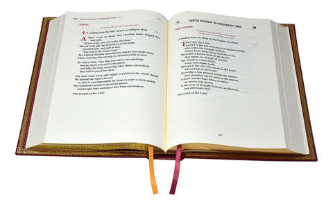 Lectionary - Sunday Mass (Pulpit) Leather bound