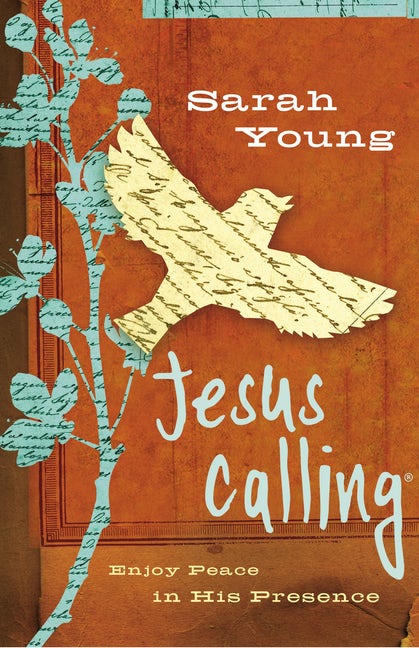 JESUS CALLING, HARD COVER, WITH SCRIPTURE REFERENCES