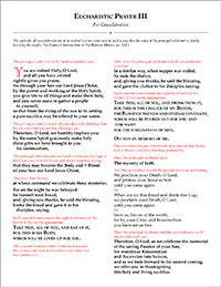 7-271 EUCHARISTIC PRAYERS III
