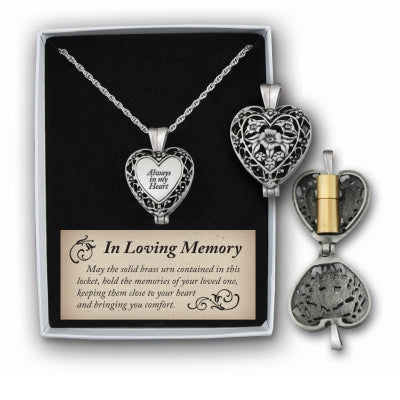 ALWAYS IN MY HEART LOCKET