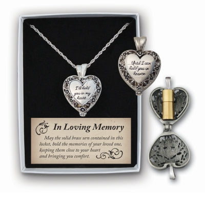 IN MY HEART LOCKET WITH URN
