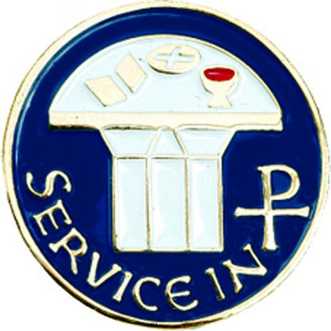Service in Christ Lapel Pin