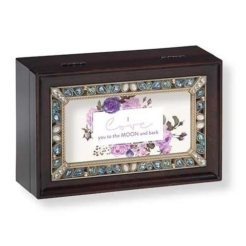 I LOVE YOU TO THE MOON AND BACK MUSIC BOX