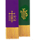 Bible Marker Hunter/Purple Symbols 12680 -  - Patrick Baker & Sons