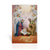 Holy Family in Manger with Seven Angels Christmas Card
