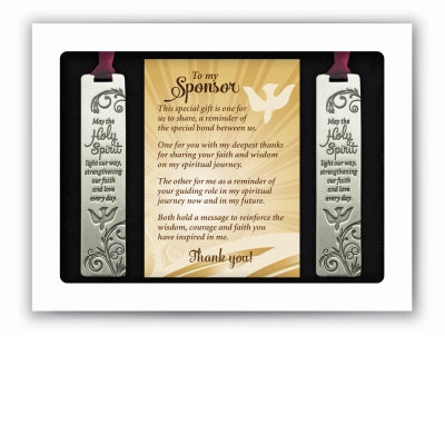 SPONSOR BOOKMARK GIFT SET GIFT BOXED WITH CARD
