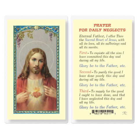 E24-106 PRAYER / DAILY NEGLECTS