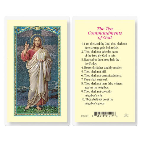 E24-129 TEN COMMANDMENTS