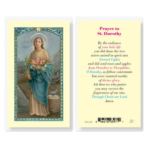 E24-432 PRAYER TO ST DOROTHY