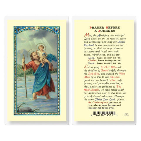 E24-623 PRAYER BEFORE JOURNEY