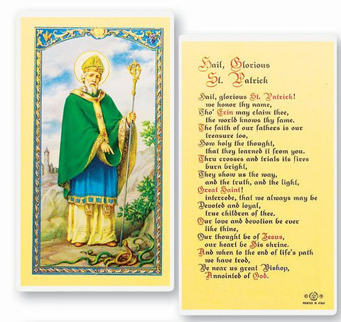 E24-640 ST PATRICK Hail, Glorious St. Patrick