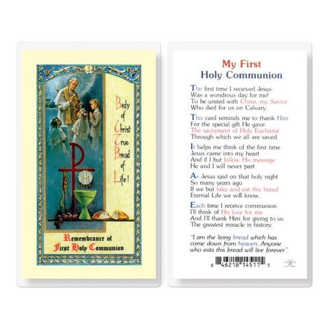 800-128 or  First Holy Communion Card