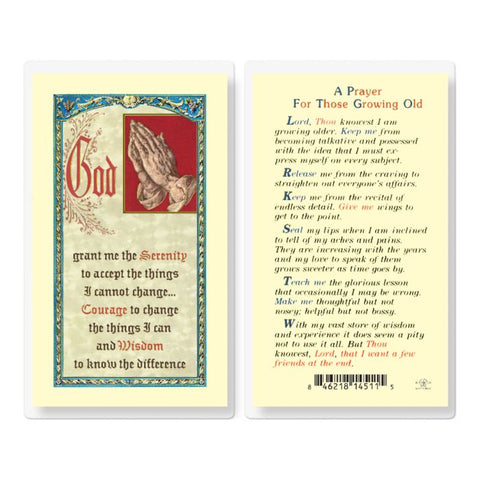E24-700 growing old prayer