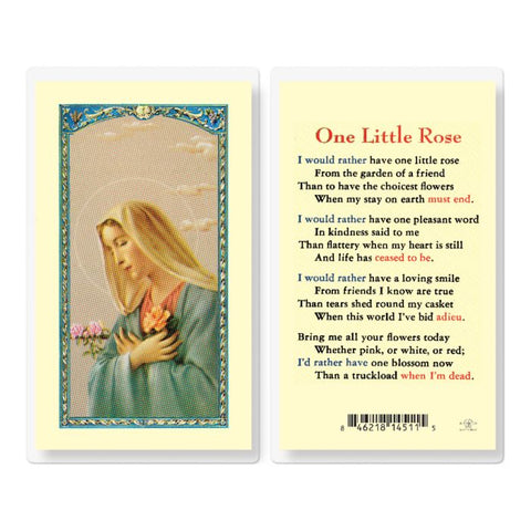 E24-722 ONE LITTLE ROSE